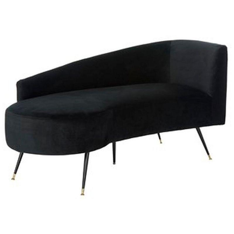 Evangeline Parisian Settee - Black - Safavieh.