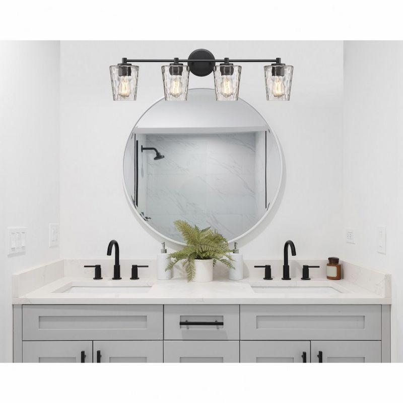 Savoy House Ballas 4 - Light Vanity in  Matte Black