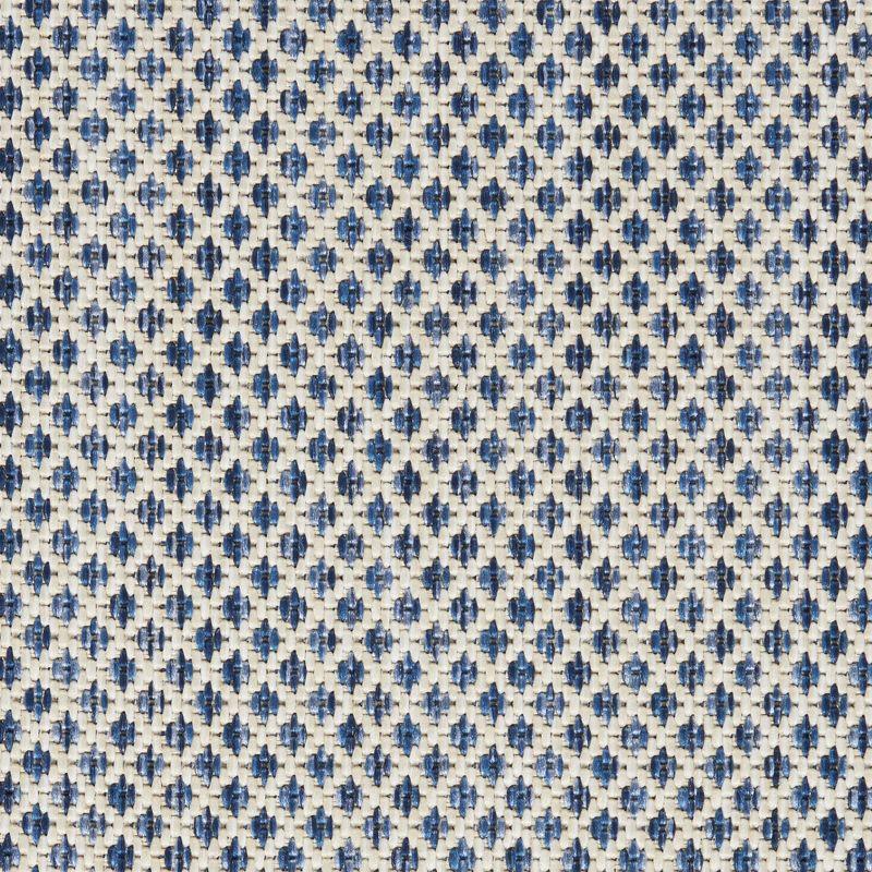 Nourison Courtyard COU01 Indoor/outdoor Area Rug - Ivory Blue 5' x 7'