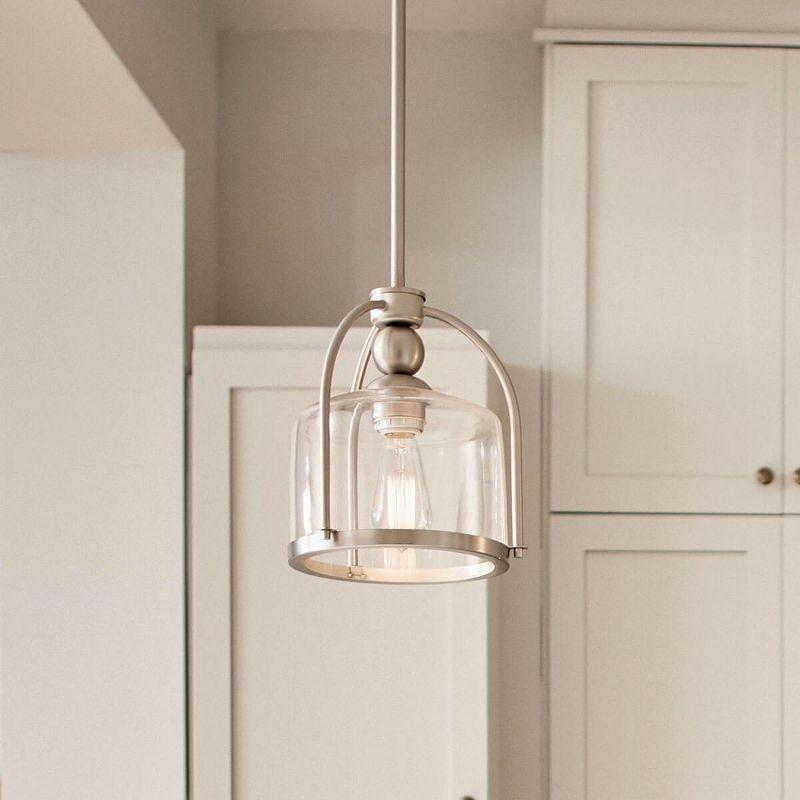 Kichler Lighting 1 - Light Pendant in  Brushed Nickel