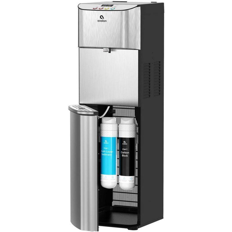 Avalon Electric Bottleless Water Cooler and Dispenser - Black