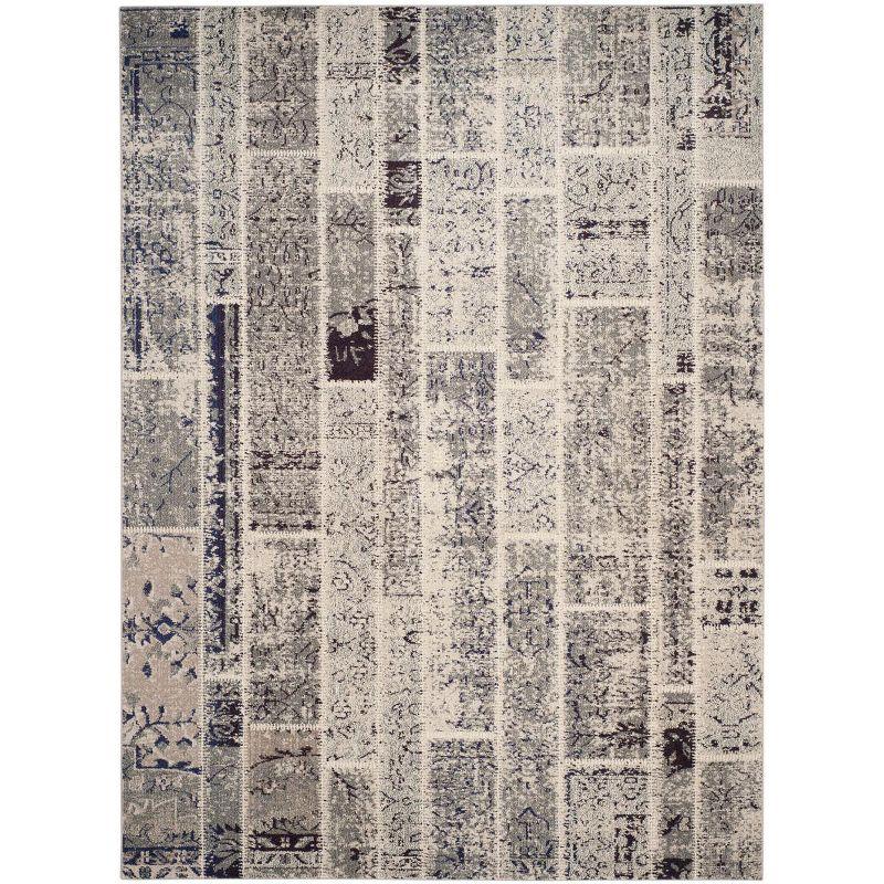 Monaco MNC216 Power Loomed Indoor Area Rug - Grey/Multi - 8'x11' - Safavieh