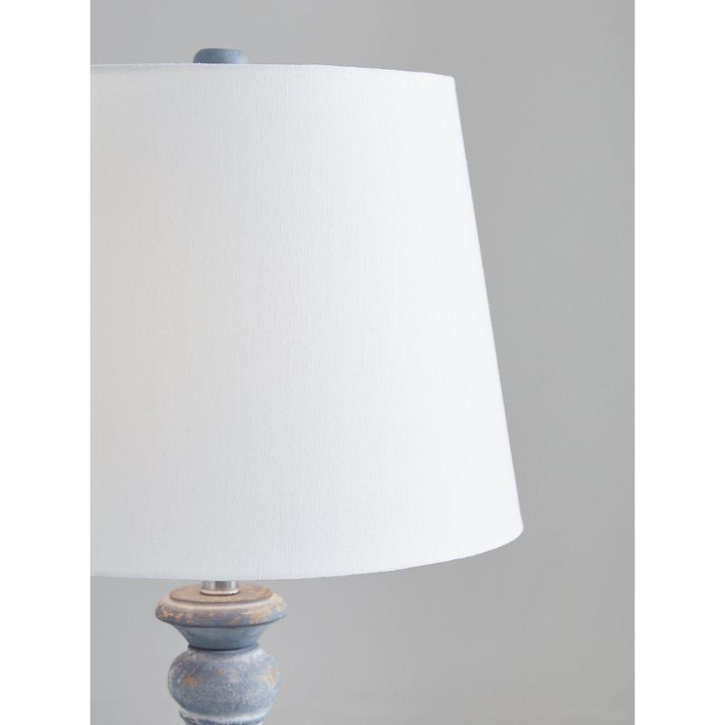 Signature Design by Ashley Cylerick Terracotta Table Lamp, Antique Blue