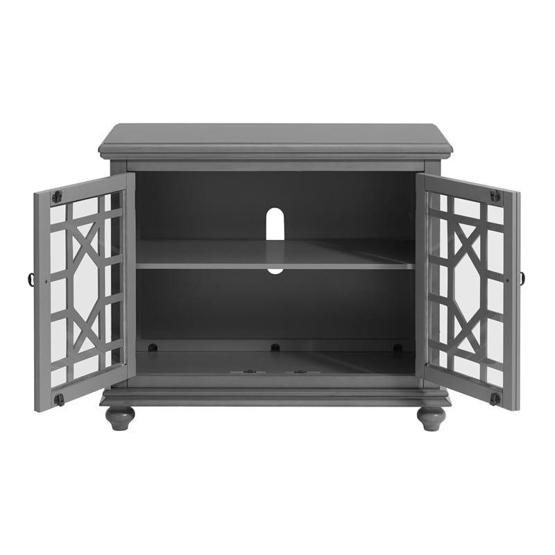 Martin Svensson Home Elegant Small Spaces TV Stand Gray