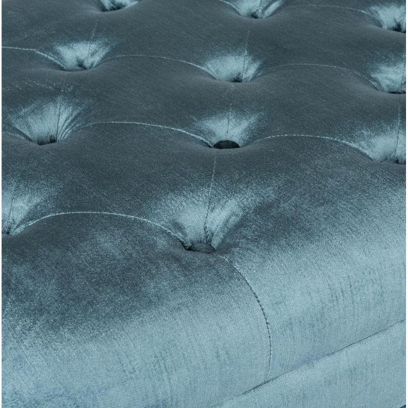 Abrosia Bench - MCR4699 - Cyan - Safavieh