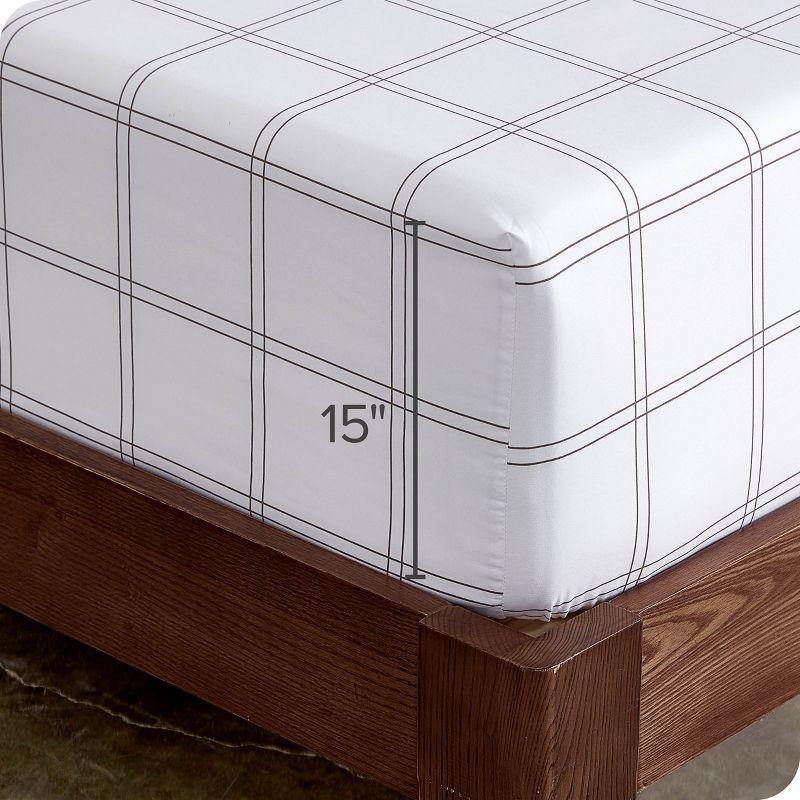 Bare Home Microfiber Fitted Sheet