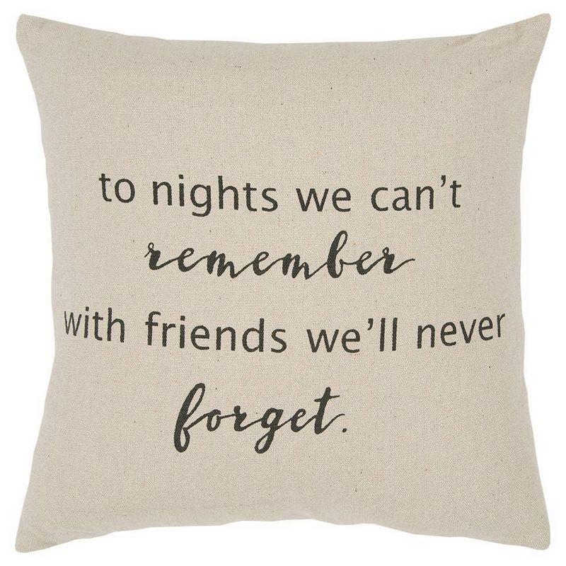 Rizzy Home Cotton Throw Pillow