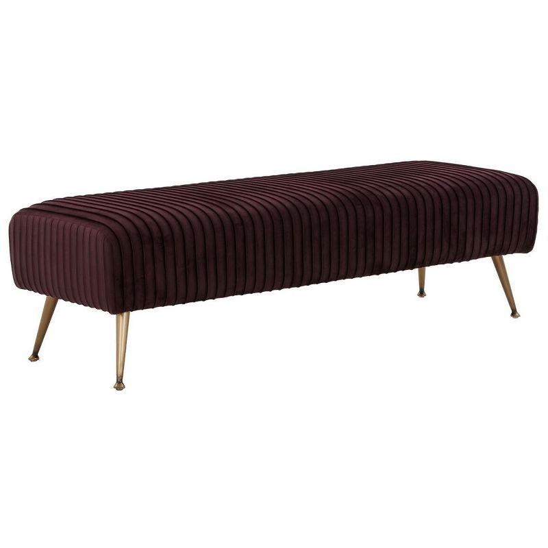 Salome Upholstered Bench  - Safavieh