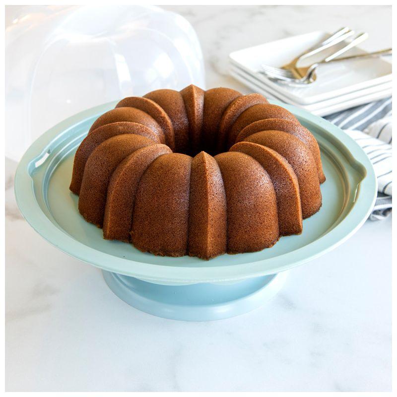 Nordic Ware 2 - Piece Round Non-Stick Melamine Free Plastic Classic Bundt Cake Pan