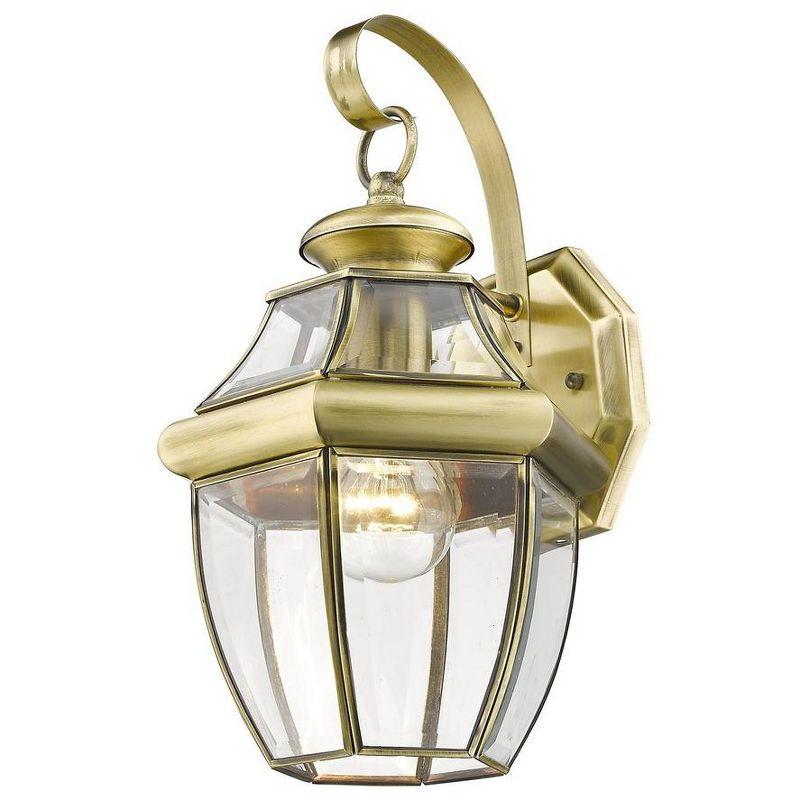 Livex Lighting Monterey 1 - Light Wall Light in  Antique Brass