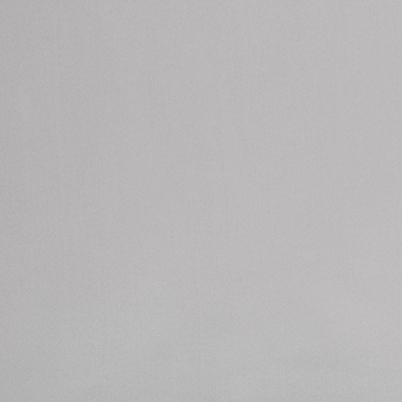 Set of 2 63"x30" Sateen Twill Woven Blackout Pinch Pleat Window Curtain Panel Silver - Exclusive Home