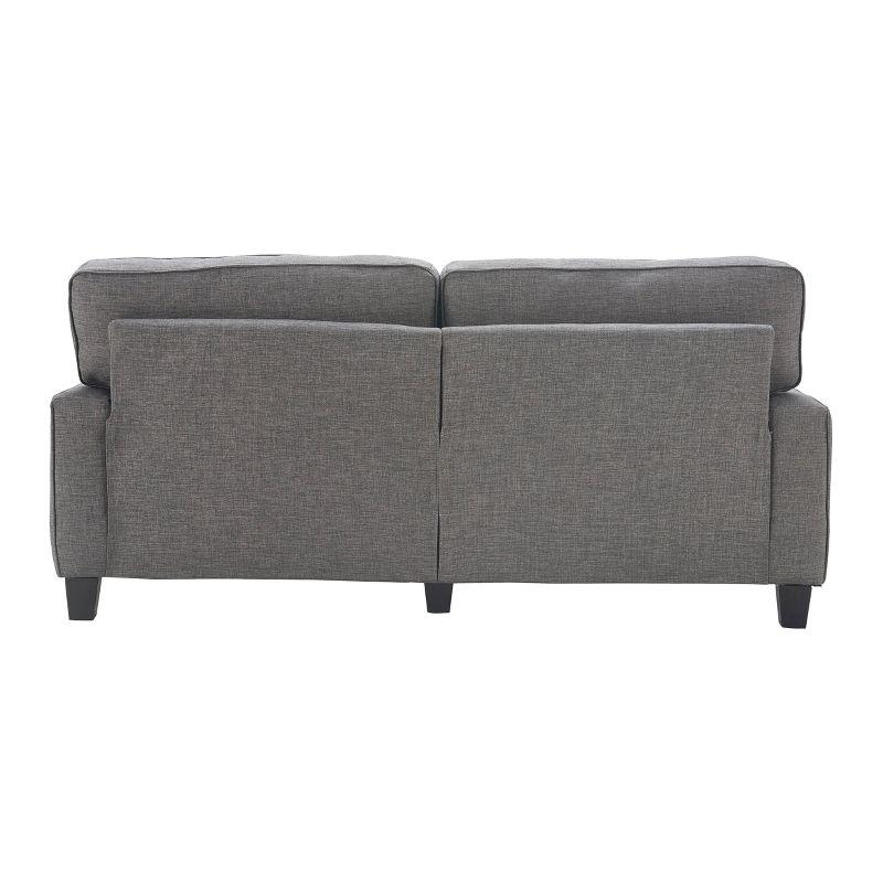 Serta Palisades Upholstered Tool-Free Assembly Straight Arm 78" Sofa for Living Room