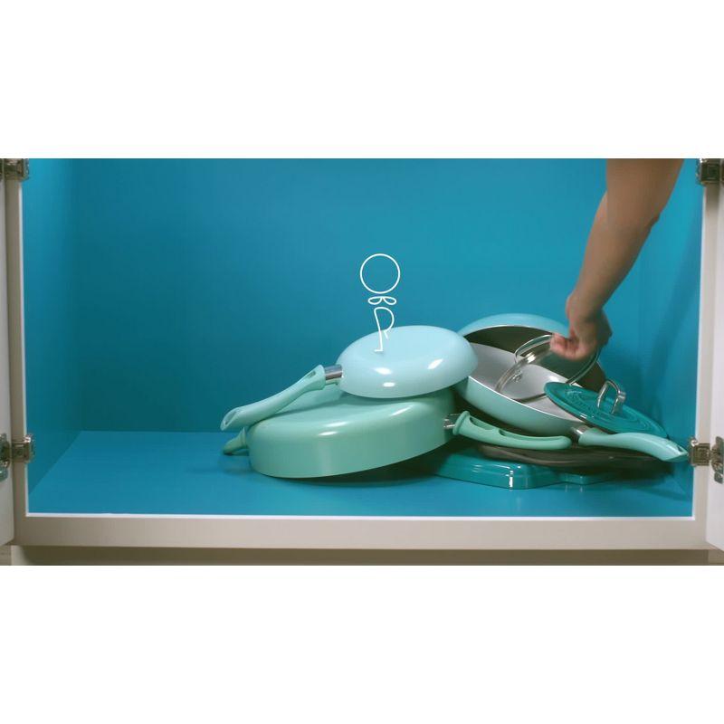 YouCopia StoreMore Expandable Cookware Rack: Non-Slip Kitchen Storage, Multi-Compartment Pot & Pan Organizer