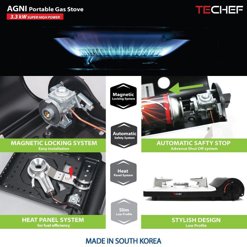 TECHEF - AGNI Portable Butane Gas Stove Burner