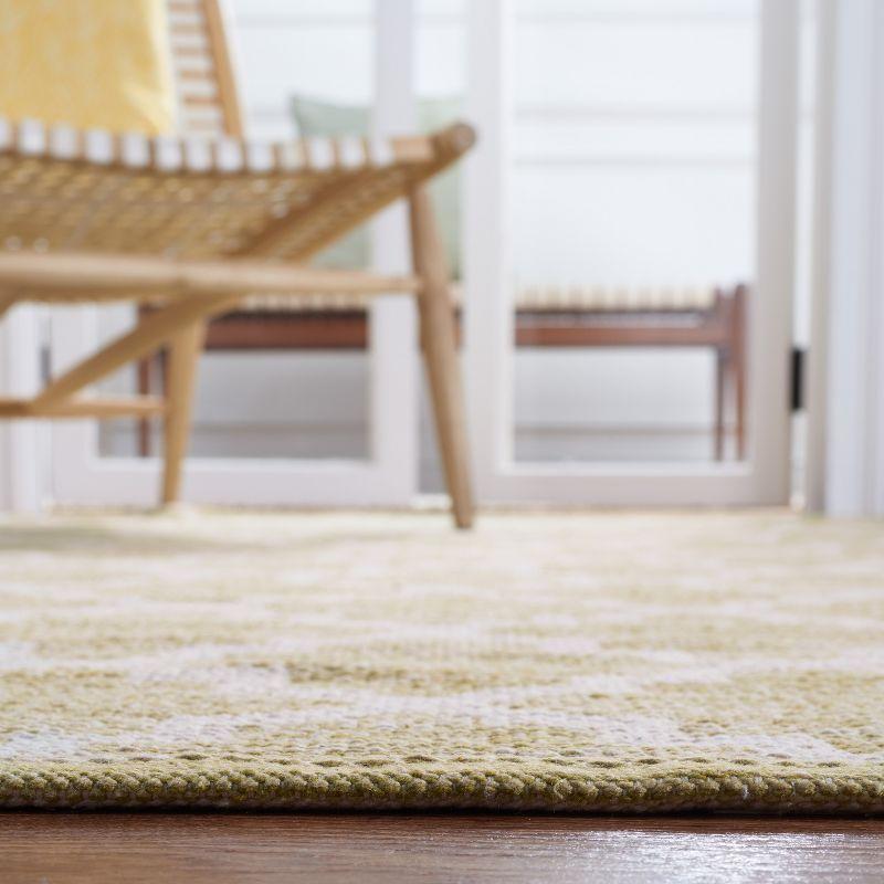 Montauk MTK810 Hand Woven Area Rug - Green/Ivory - 8'x10' - Safavieh.