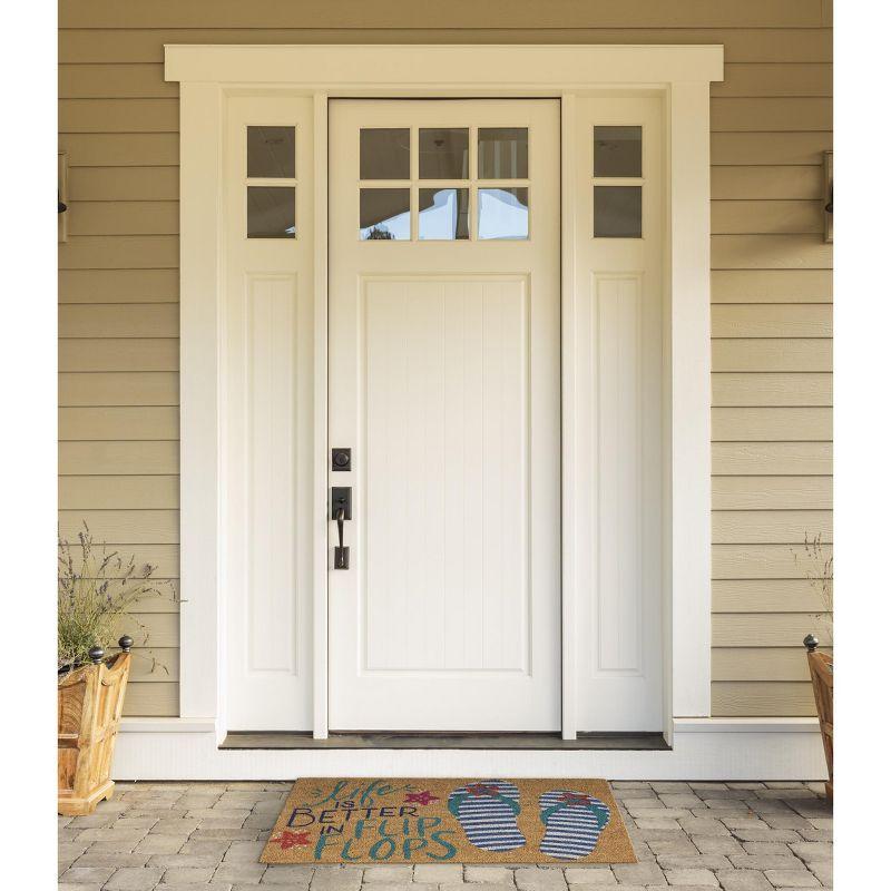 Design Imports  Flip Flop Life Doormat