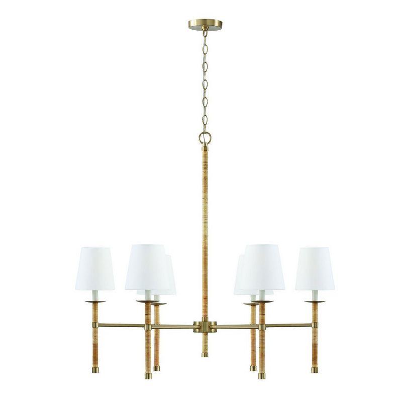 6 - Light Dimmable Classic / Traditional Chandelier