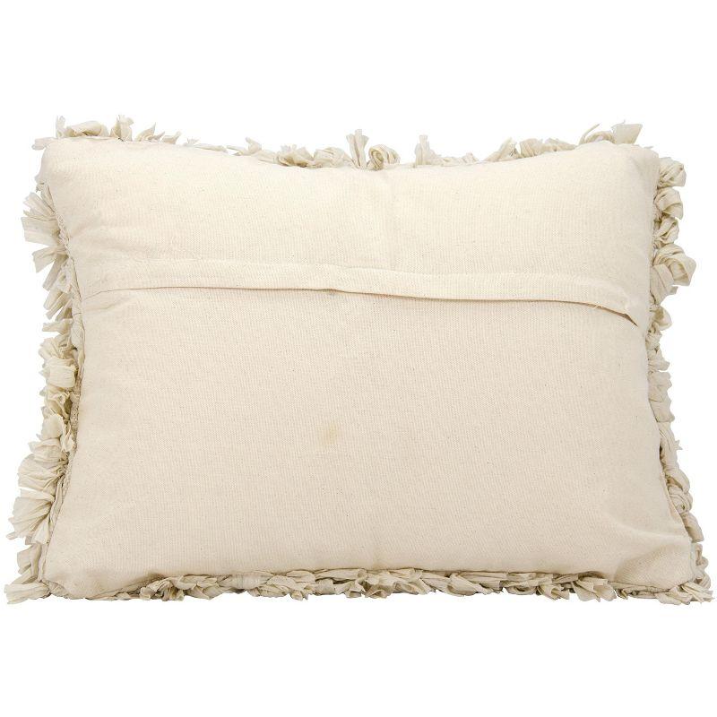 Nourison Loop Shag Throw Pillow