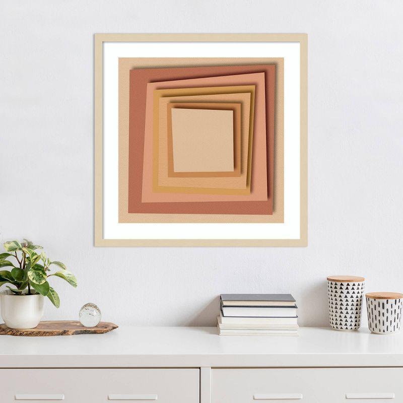 Amanti Art Stack Paper II by Regina Morre Framed Wall Art Print