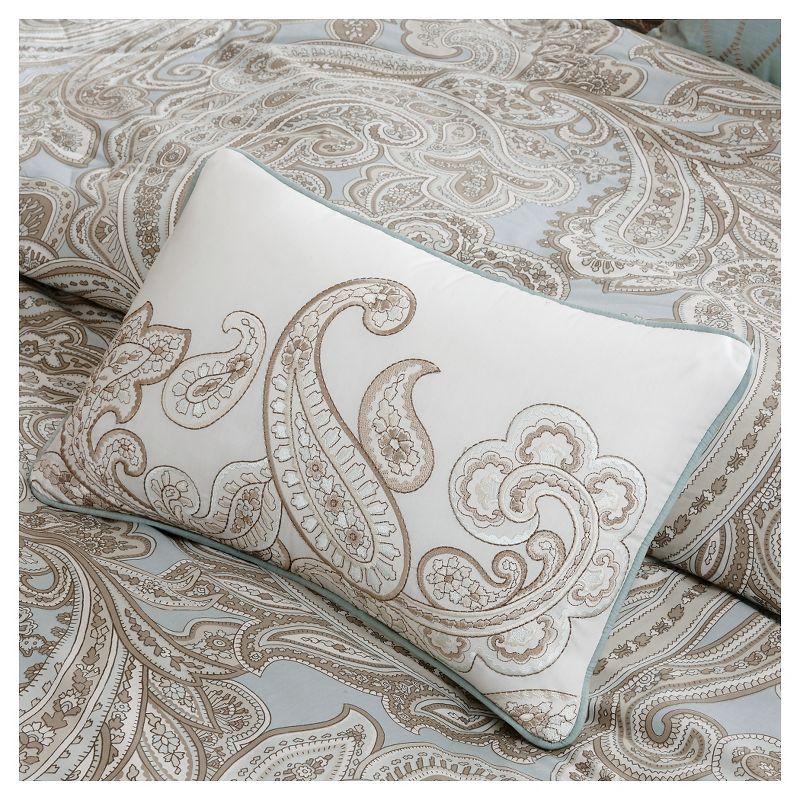 Madison Park Pure Ronan Cotton Paisley Comforter Set