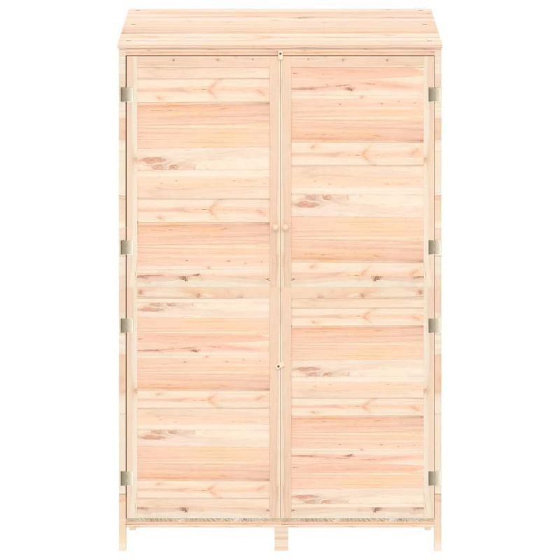 VidaXL Outdoor Storage Shed Garden Shed Wooden Storage Shed Solid Fir Wood