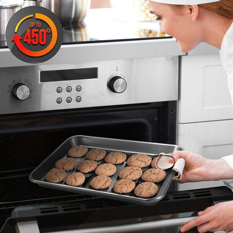 NutriChef 2-Pc. Nonstick Cookie Sheet Baking Pan