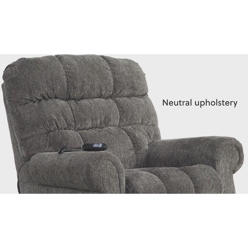 Truffle Brown Metal Traditional Lift Recliner with Dual Motor