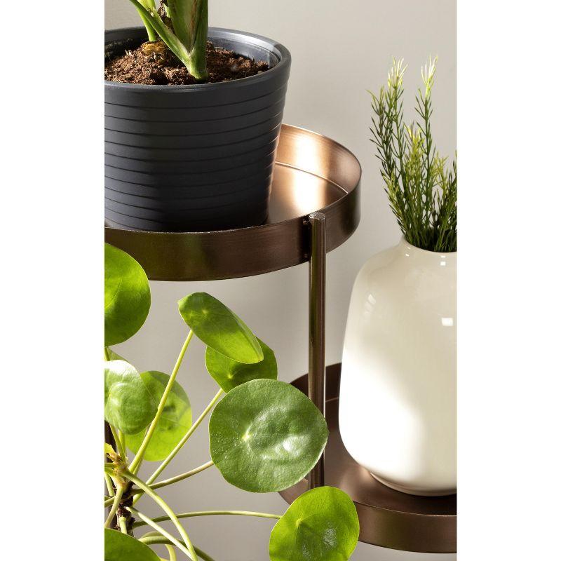 Kate and Laurel - Finn Metal Multi Level Plant Stand