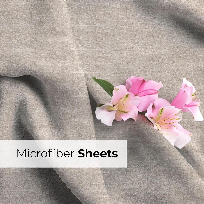CGK Linens 6 Piece Extra Deep Pocket Ultra Soft & Cooling Sheet Set