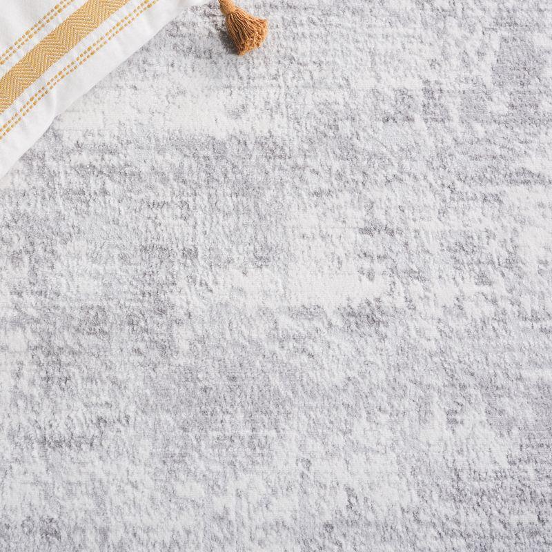 Amelia ALA700 Power Loomed Area Rug - Ivory/Grey - 6'7"x6'7" - Safavieh.