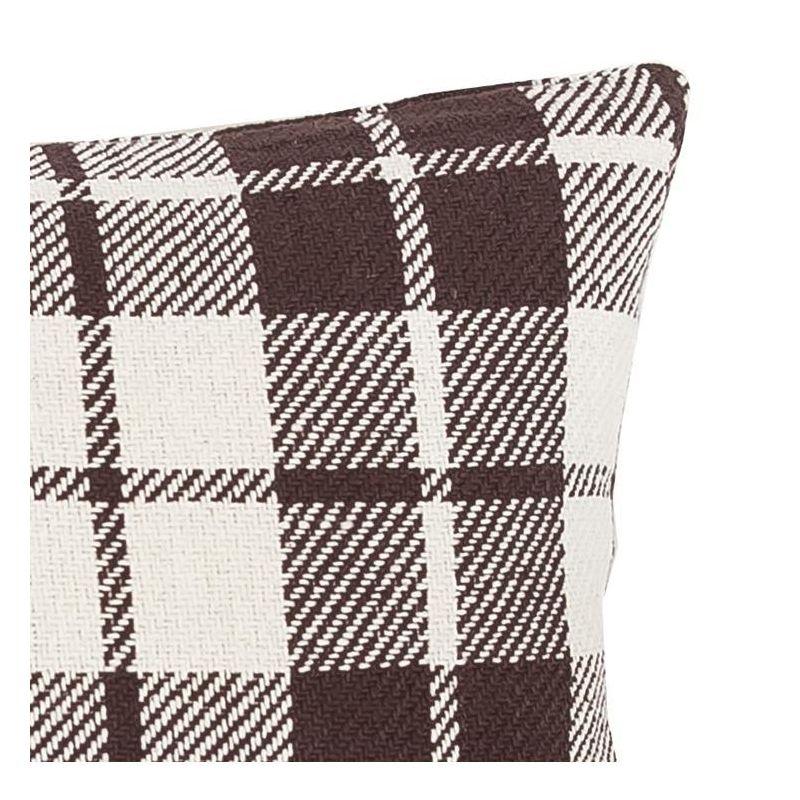 C&F Home Sheridan Plaid Woven Thanksgiving Throw Pillow