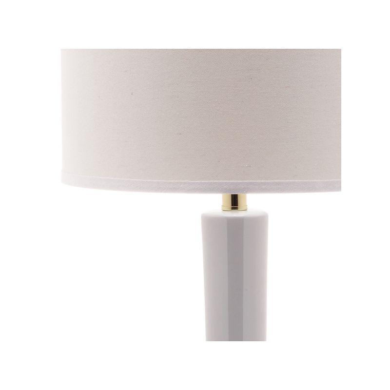 Mae Long Neck Table Lamp - 30.5 Inch Height - LIT4091 - White - Safavieh