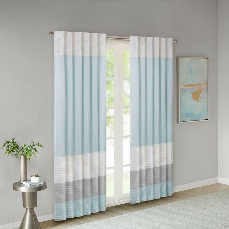 Amherst Polyoni Pintuck Curtain Panel