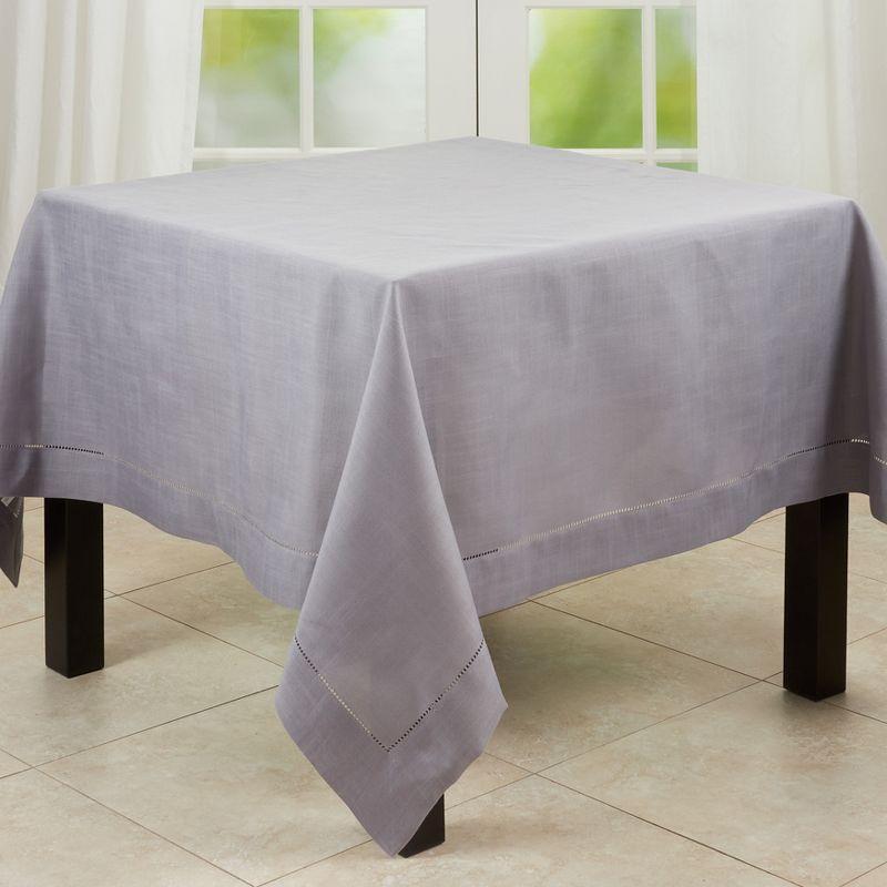 Rochester Collection Solid Color Square Tablecloth