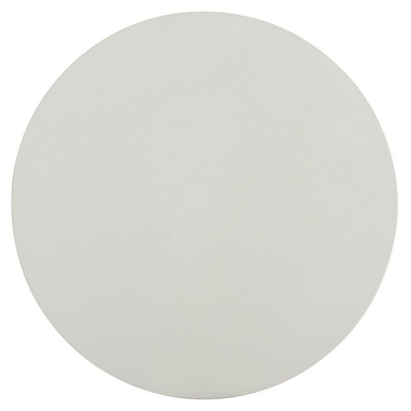 Jiraiya Concrete Accent Stool - Indoor/Outdoor - VNN1033 - White - Safavieh