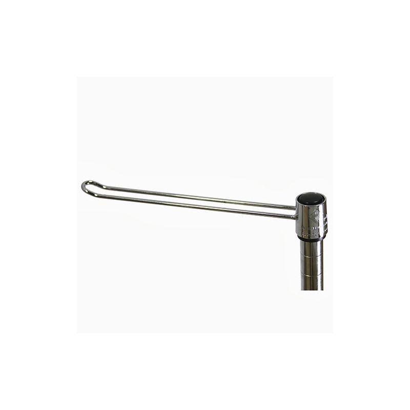 Chrome Metal Utility Hook for Wire Shelving