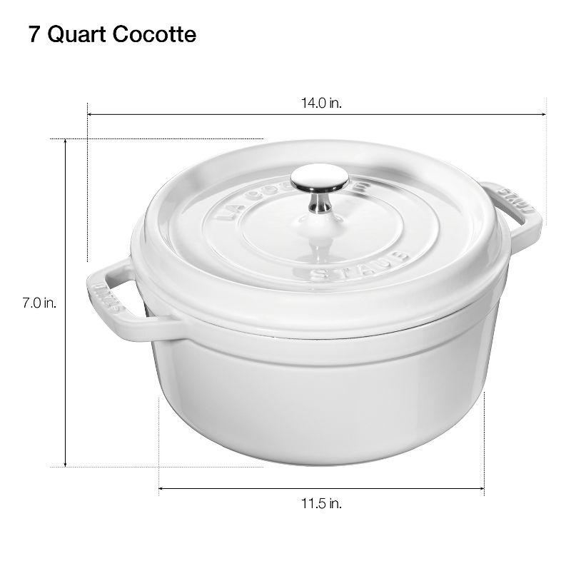 Staub ® 7-Qt White Cocotte