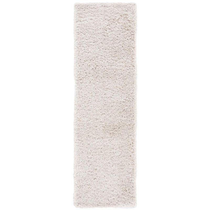 Assar Handmade Shag Ivory Rug