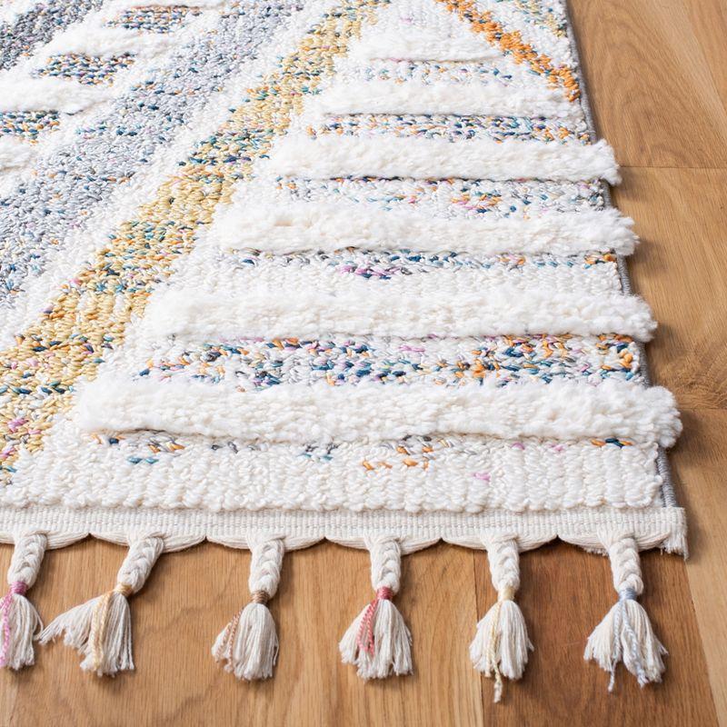Dakota Fields Moroccan Fringe Shag Performance Moroccan Rug