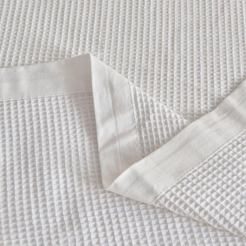100% Cotton Lightweight Waffle Weave Summer Blanket