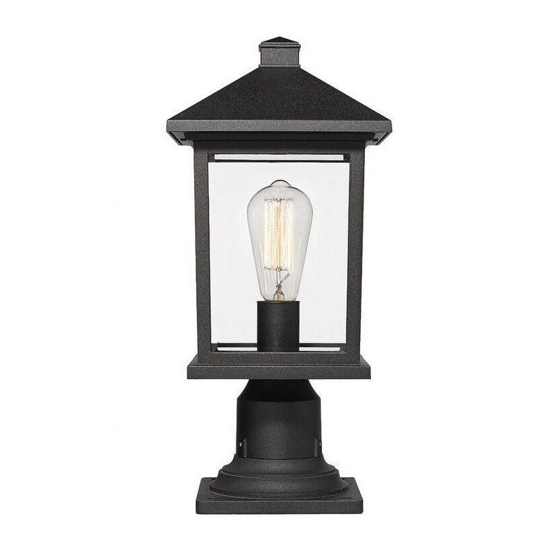 Z-Lite Portland 1 - Light Lantern in  Oil Rubbed Bronze
