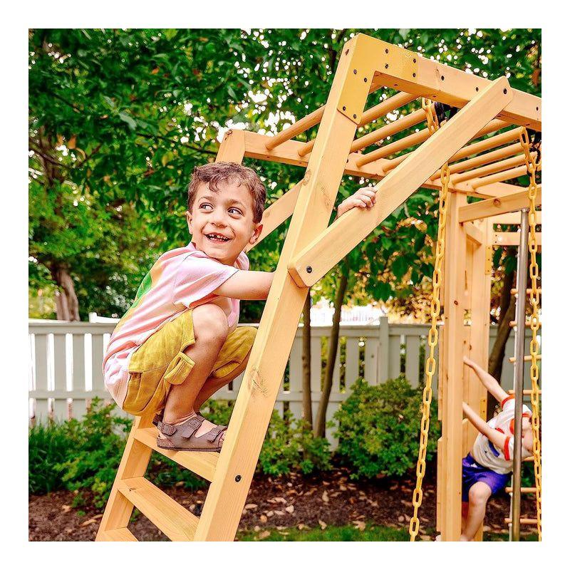 Hawthorn - Outdoor Climber with Monkey Bars, Swing, and Octagon Climber