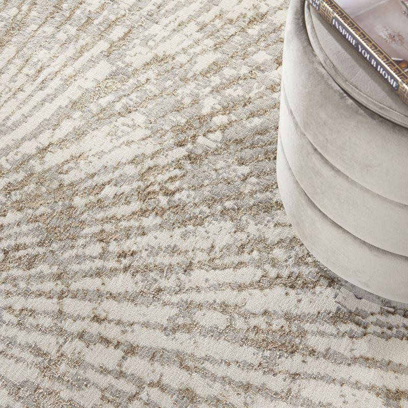 Wrought Studio™ Karlie Abstract Gray Area Rug