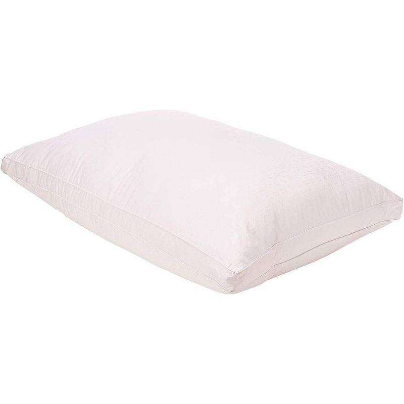 Euro Square Hypoallergenic Down-Alternative Pillow with Cotton Cover