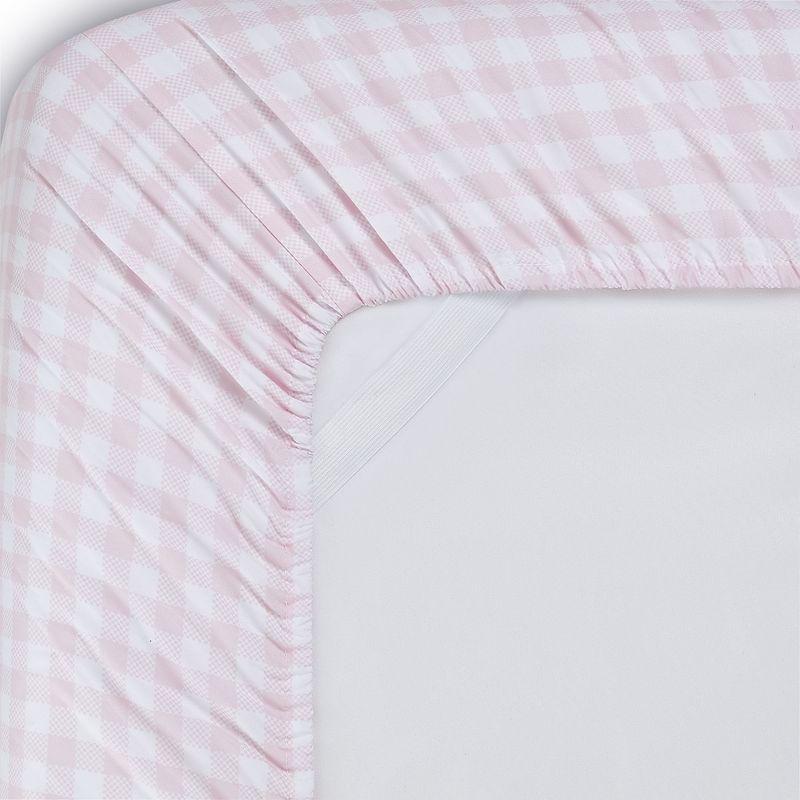 Gingham Printed Microfiber Kids' Sheet Set By Sweet Home Collection®