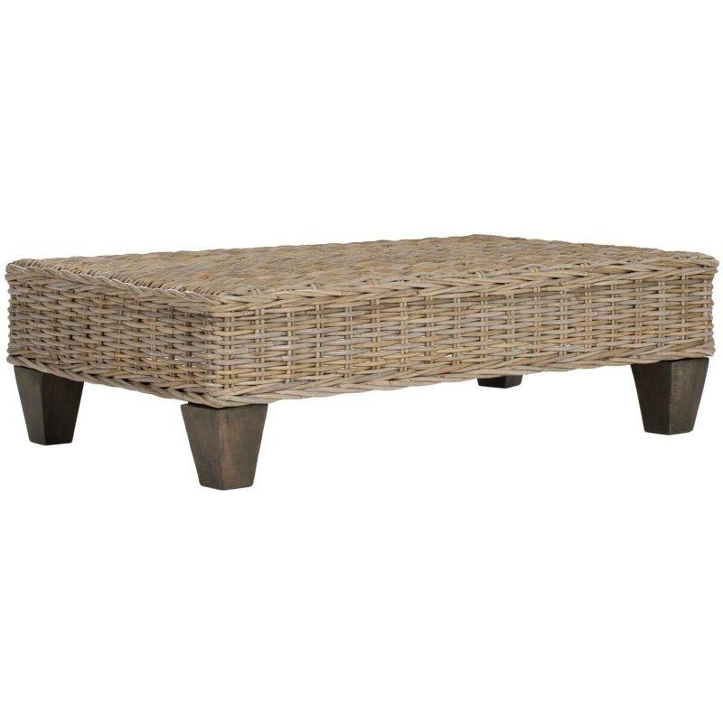 Leary Coffee Table - Natural Unfinished - Safavieh