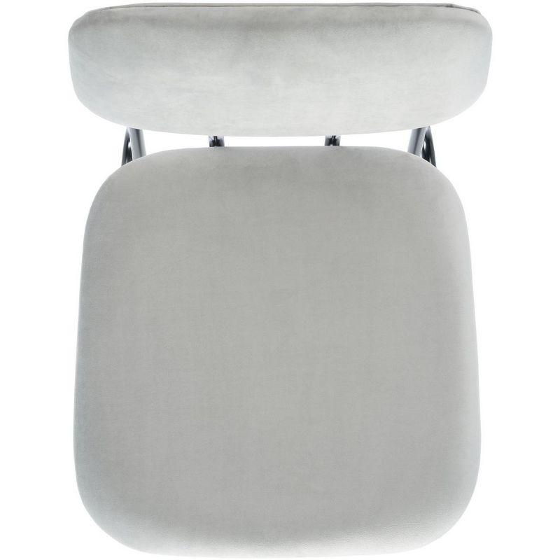 Chavelle Side Chair - ACH6205 - Set of 2 - Grey/Black - Safavieh