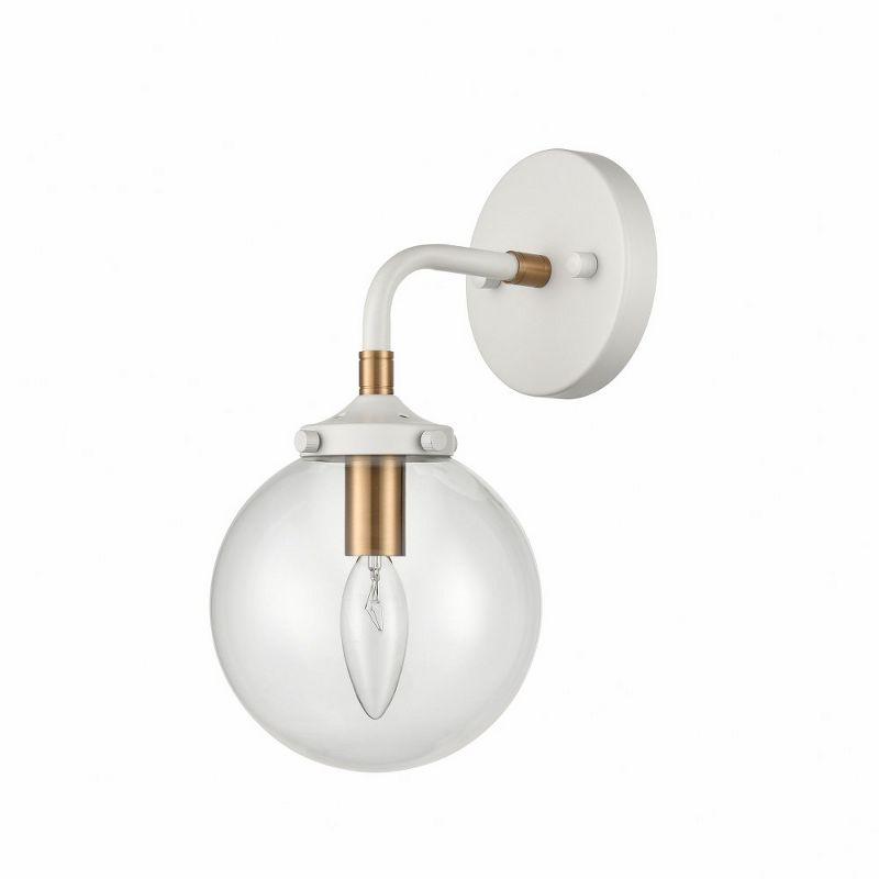 Elk Home Boudreaux 1 - Light Vanity in  Matte White