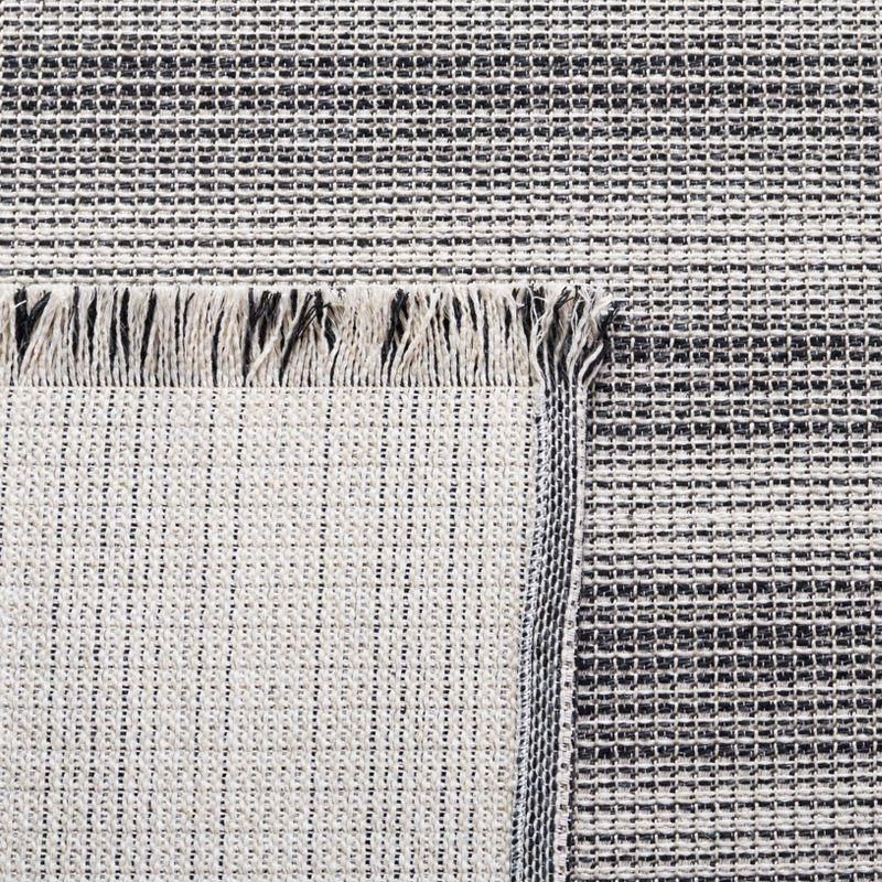 Gracie Oaks Leiner Performance Striped Rug