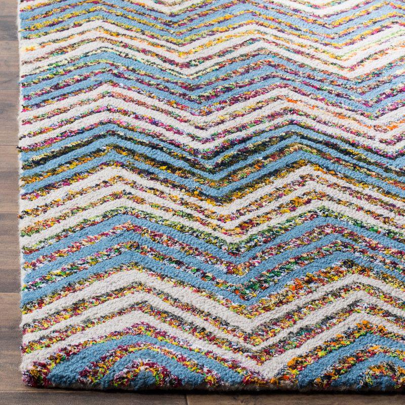 Nantucket NAN601 Hand Tufted Area Rug - Beige/Blue - 8'x10' - Safavieh.